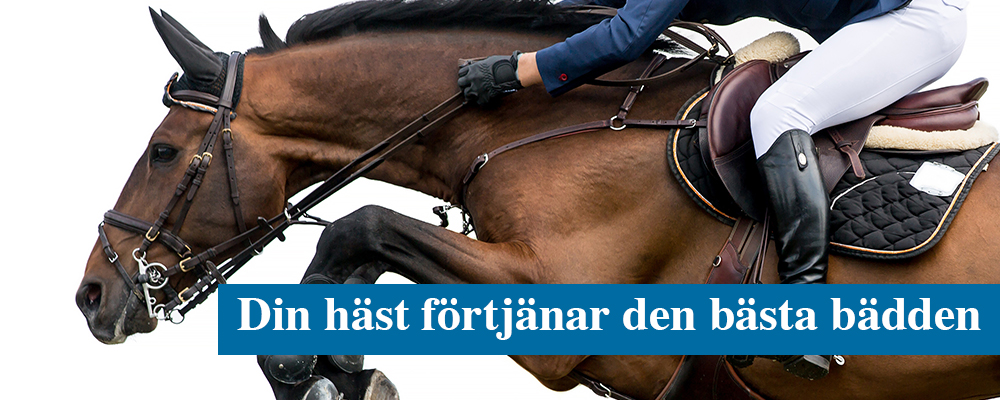 Stallströ pellets, häst som hoppar